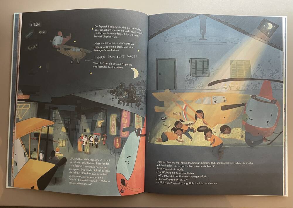 Kinderbuch "Immer dem Propeller nach"