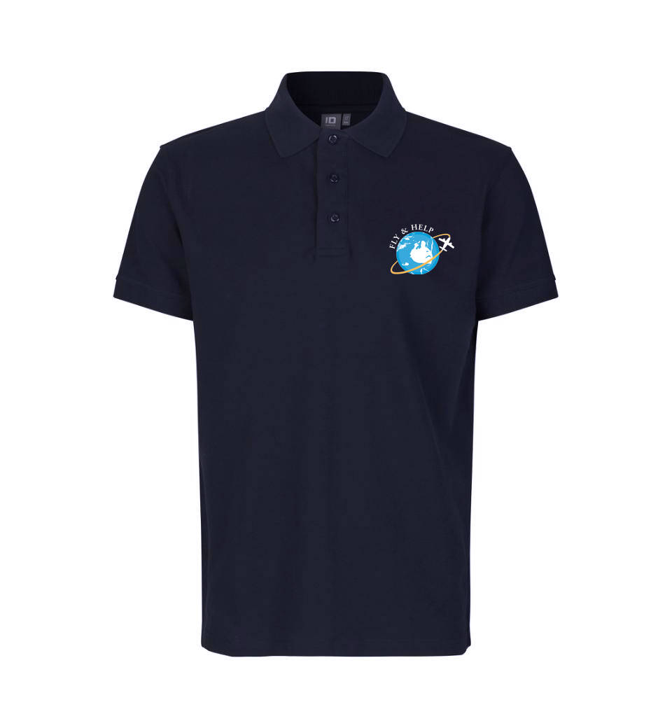 Poloshirt in Weiss oder Navy