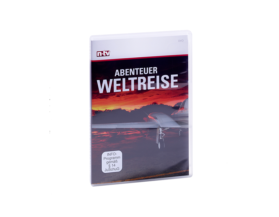 DVD von ntv - Titel "Abenteuer Weltreise"