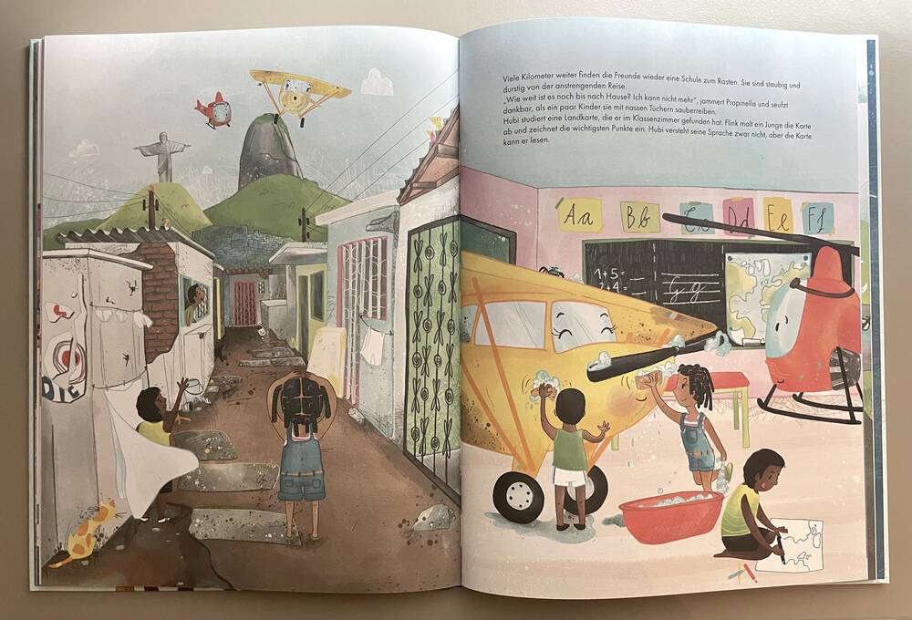 Kinderbuch "Immer dem Propeller nach"