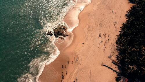 Beach in Ghana