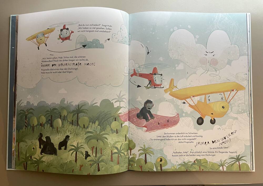 Kinderbuch "Immer dem Propeller nach"